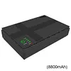 8800/10400mAh DC UPS Battery Backup USB 5V 2A DC 5V 9V 12V 1A POE 15V 24V 0.6A