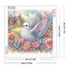 Diamond Painting-DIY Crystal Rhinestone Dove(40*40 CM)