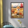 Fox - 11CT Stamped Cross Stitch - 40*50cm - Animal