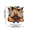 Acrylic Special Shaped Halloween Table Top Diamond Painting Ornament Kit