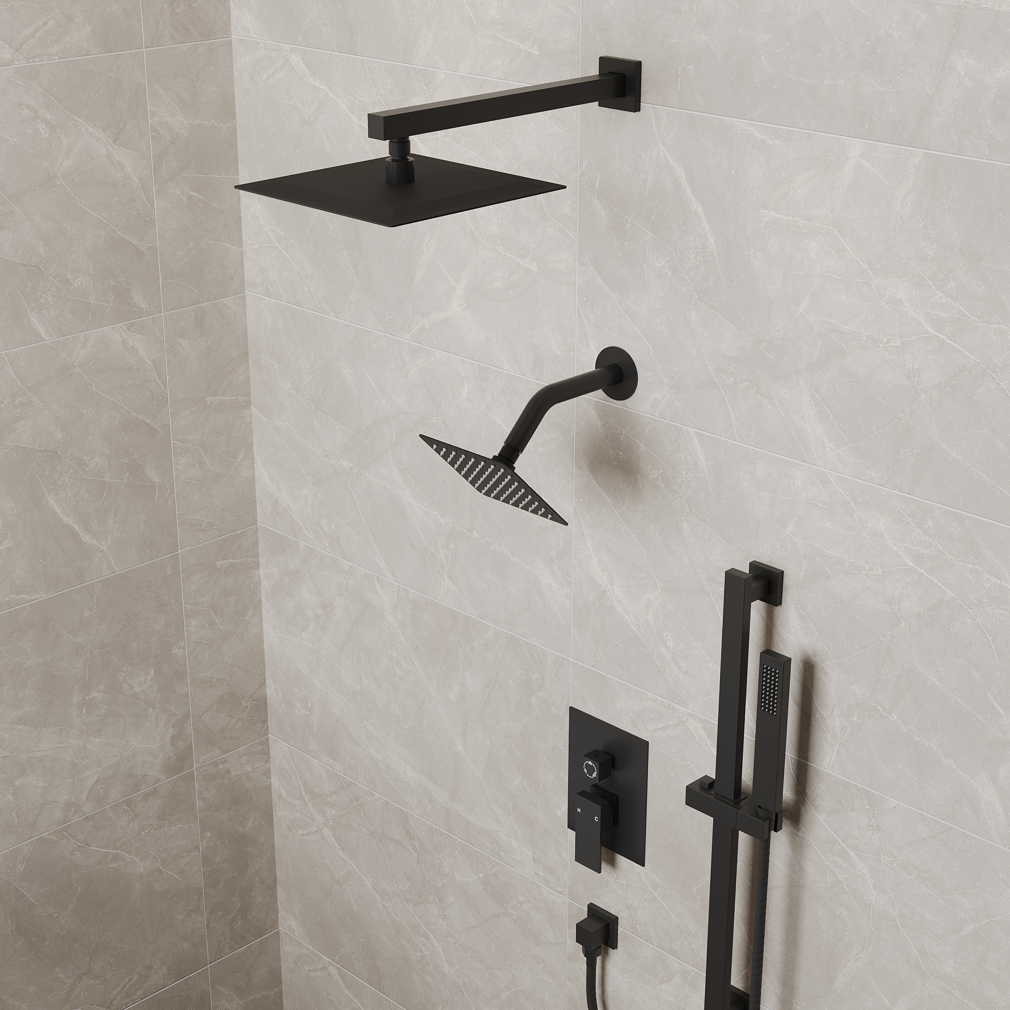 Shower System Modern Elegance By Everstein