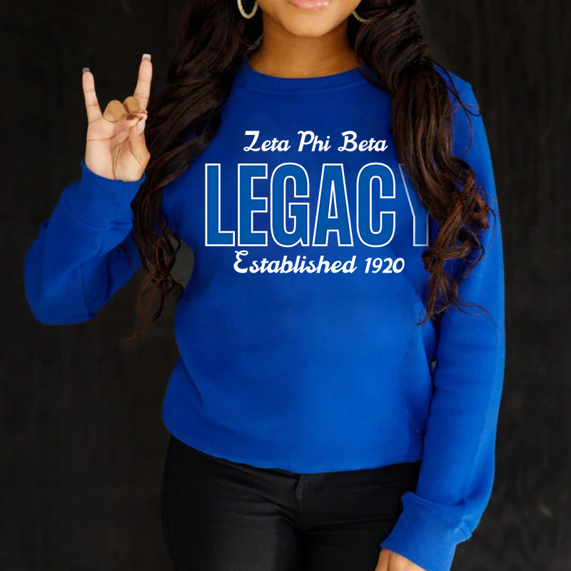 Big Z Zeta Chenille Sweatshirt