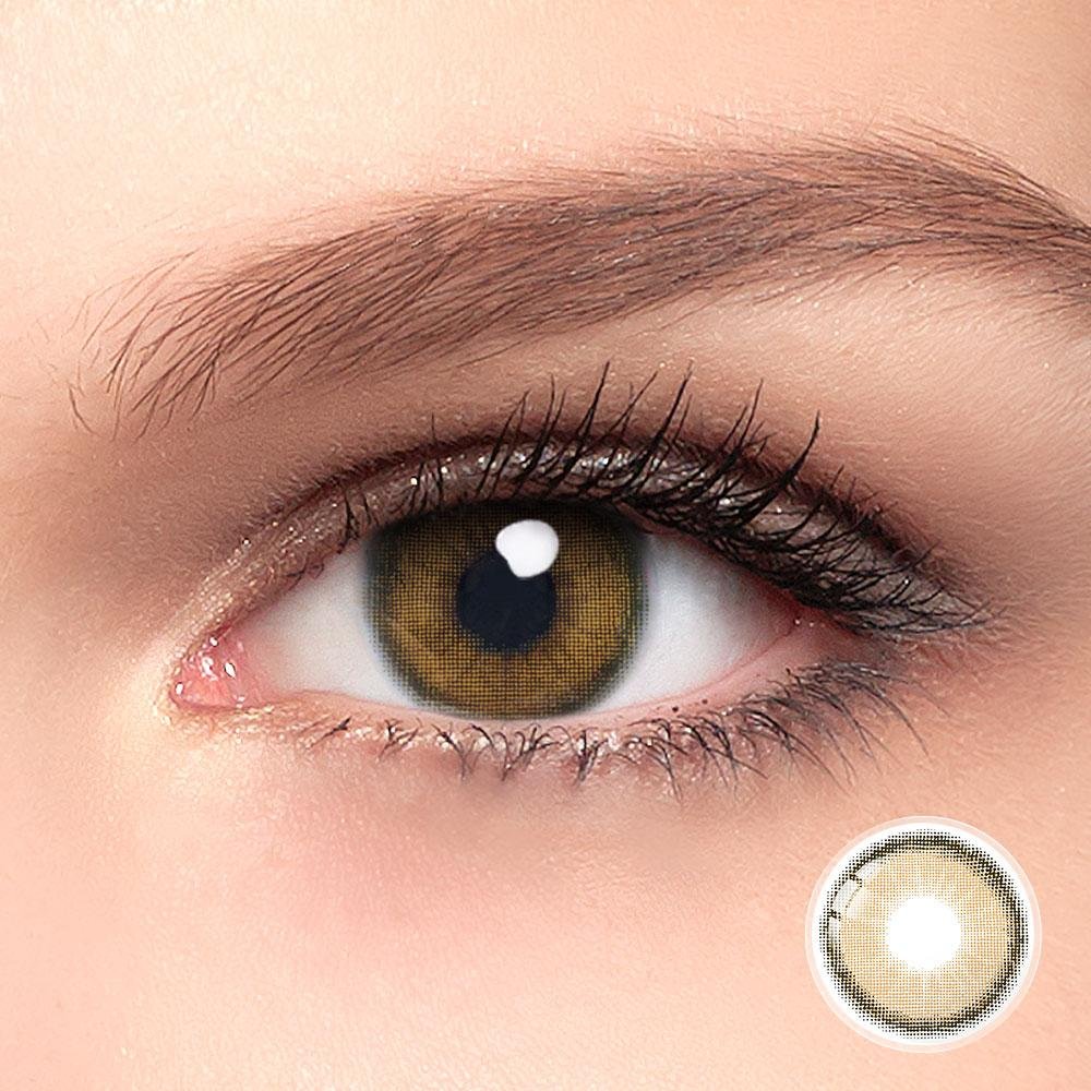 INMIX® Cocoa Brown Contact Lenses (12 Months）
