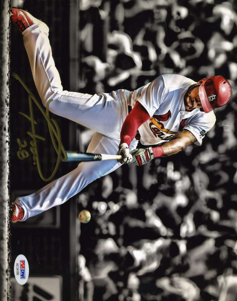 Tommy Pham Psa Dna Coa Autographed 8x10 Photo Poster painting Hand Signed Authentic