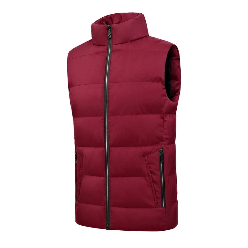 Men's Slim Vest Large Size M-8XL Jacket