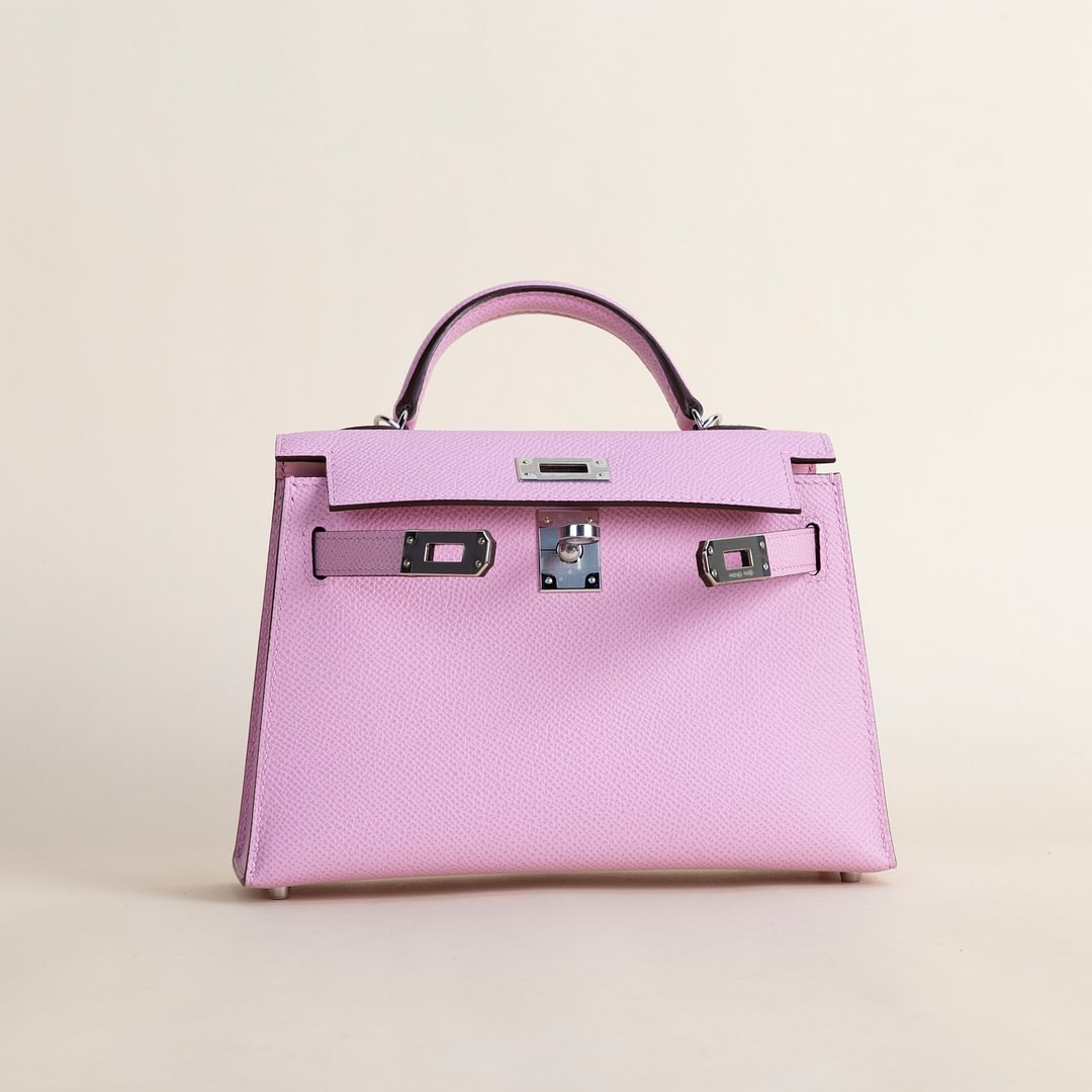 Mini Kelly II Epsom X9 Mauve syivestre PHW