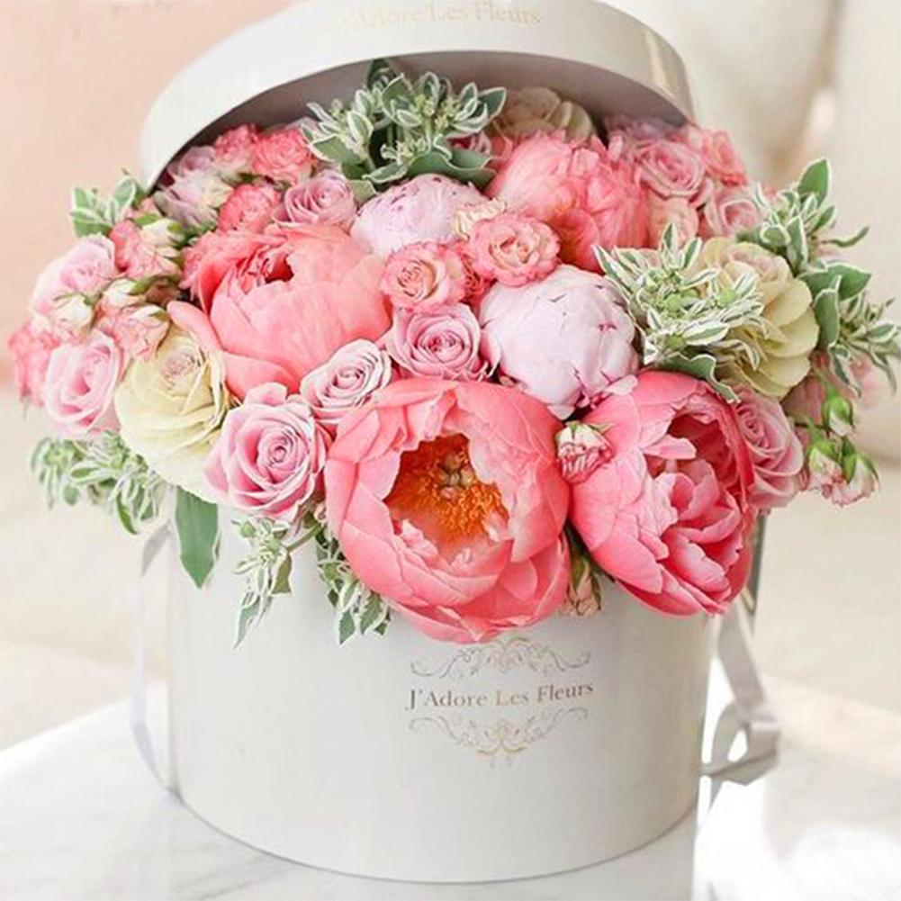 

Pink Flowers - Round Drill Diamond Painting - 30*30CM, 501 Original