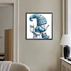 Diamond Painting-DIY Full Round Drill Toilet Gnome