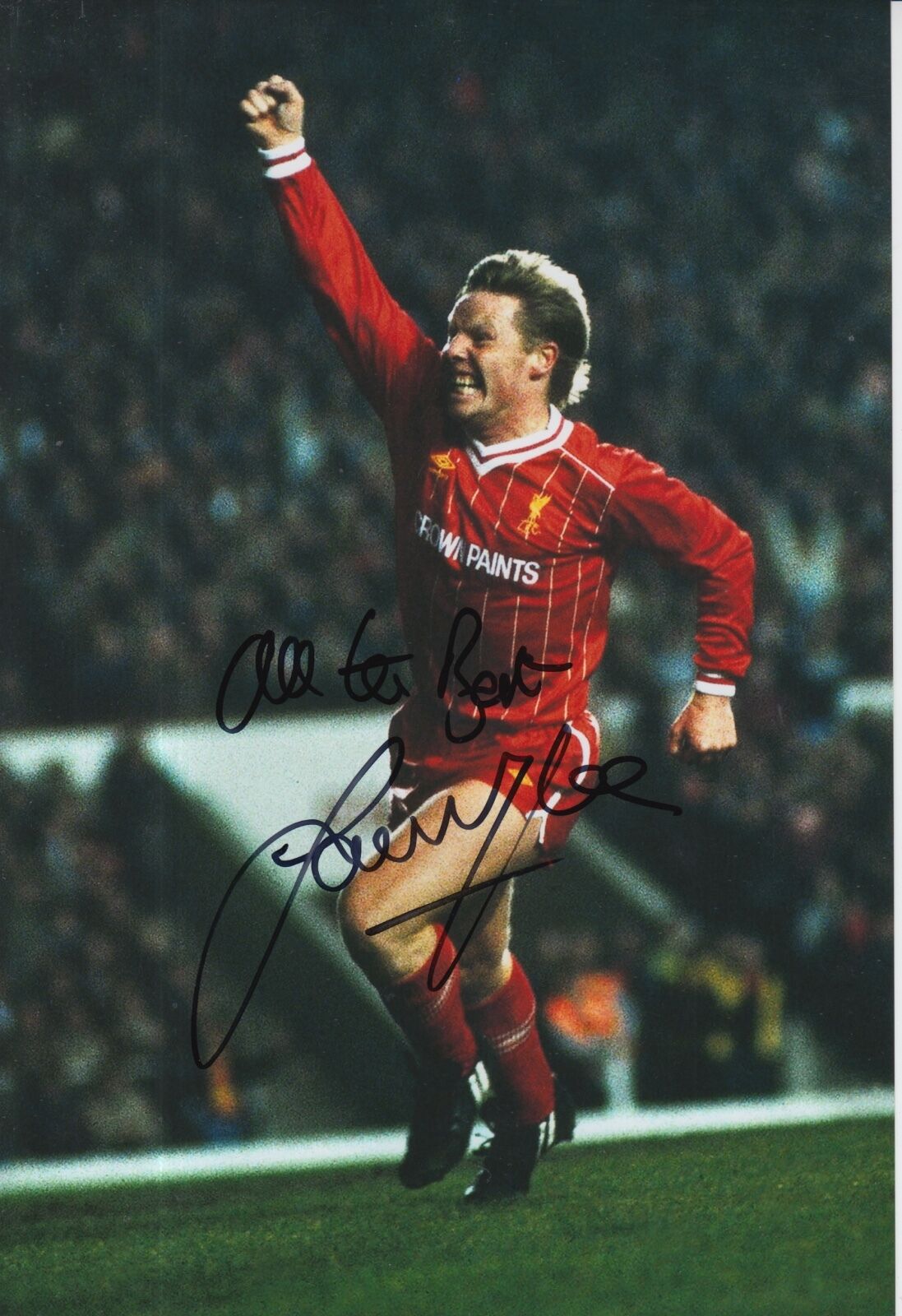 Sammy Lee Hand Signed Liverpool 12x8 Photo Poster painting 4.