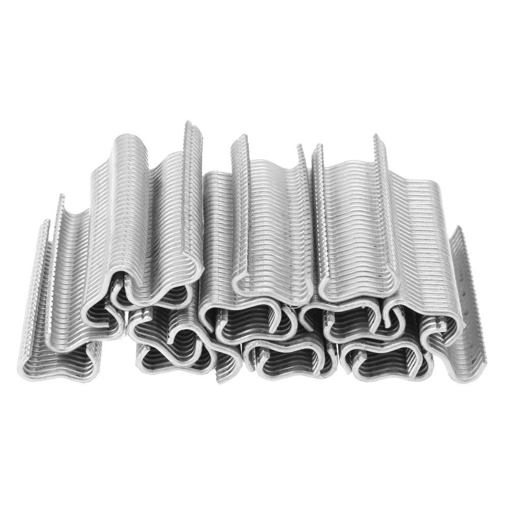 

600pcs M Nail Cages Installed Chicken Duck Bird Dog Cage Clamp, 501 Original