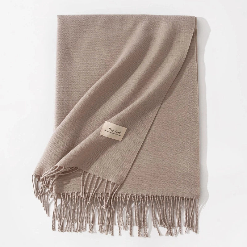 Scarf Winter Warm Windproof Shawl Women’s High-end Korean Style Women’s Cashmere Scarf
