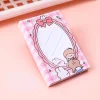 8PCS Adorable Cartoon Girl 80 Pages Post-it Notes Portable Notebooks School Student Kids Cute Stationery Gift