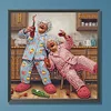 Grand-Mère Mignonne-Peinture Diamant De Forme Spéciale-30*30CM