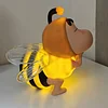 Nobita Shizuka Crayon Shin-chan COS Bee Night Light Luminous Trendy Doll Desktop Ornament Doll Gift