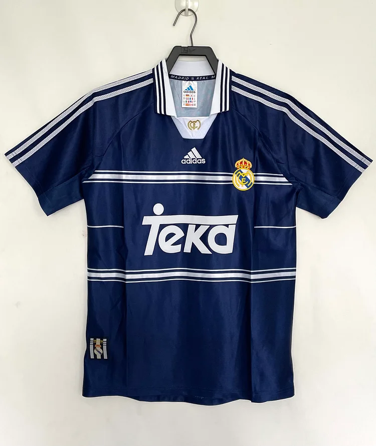 1998-99 Real Madrid Away Retro Jersey