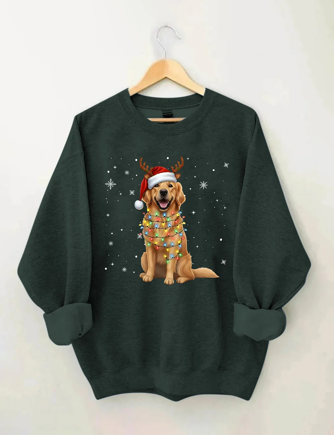Christmas Golden Retriever Dog Sweatshirt
