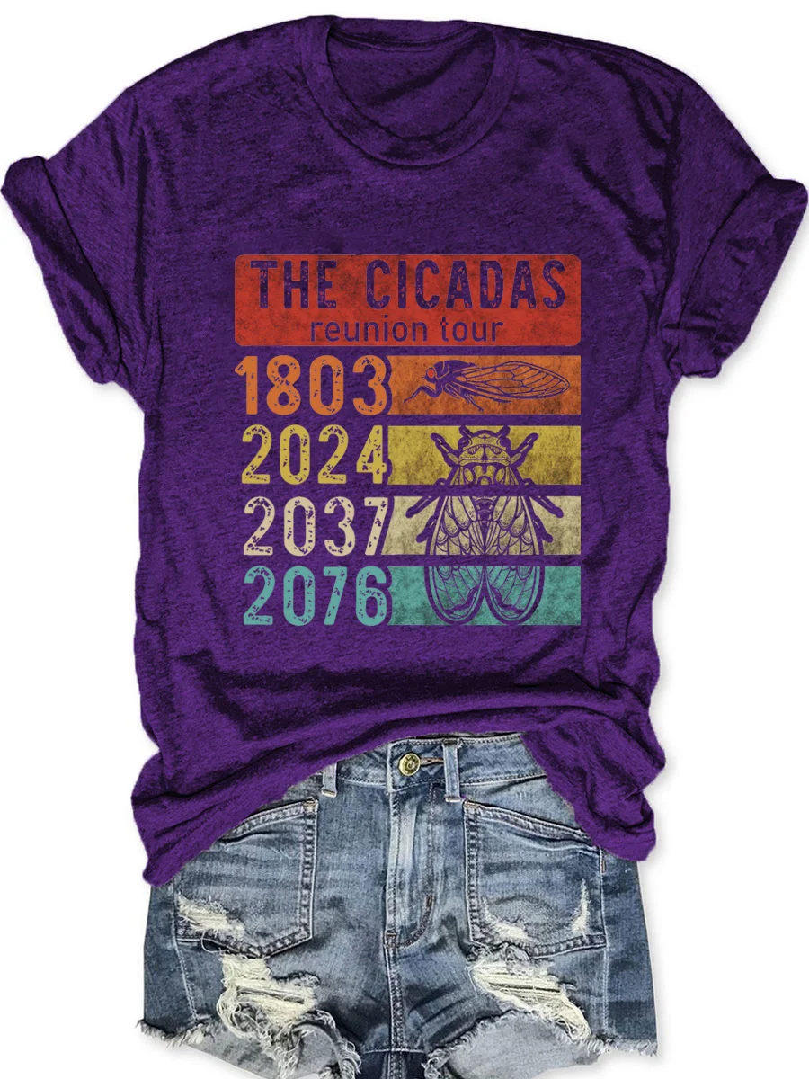 The Cicadas Reunion Tour T-shirt