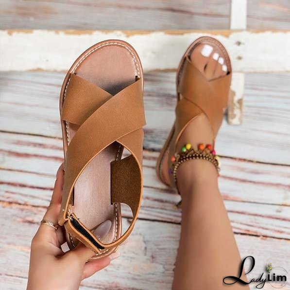 Effortless and Trendy winter Sandals