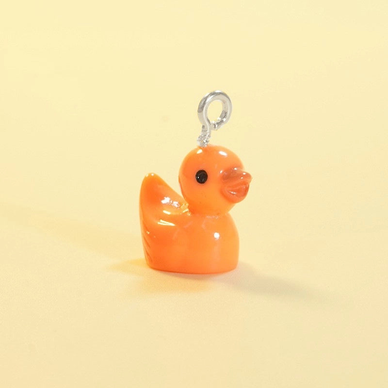 Luminous Diy Jewelry Resin Accessories Handmade Material Keychain Pendant Bracelet Sheep Eye Nail Little Duck