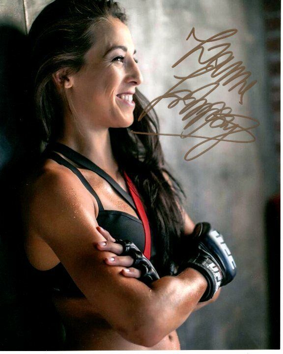 JOANNA JEDRZEJCZYK signed autographed UFC MMA Photo Poster painting