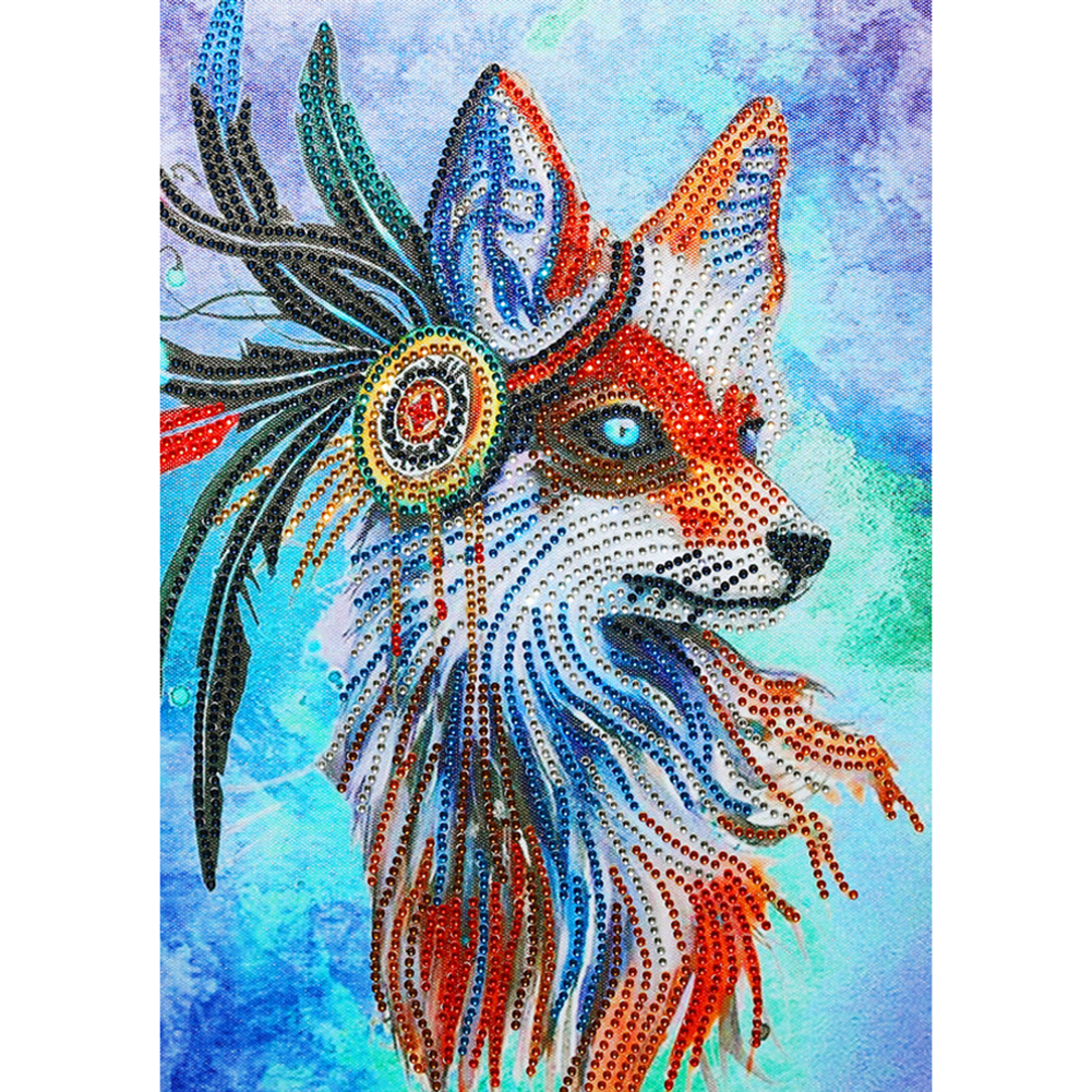 

Fox - Special Shaped Diamond Painting - 30*40CM, 501 Original