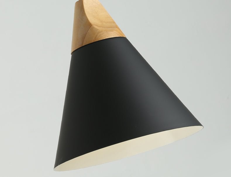 Modern Wood Pendant Lights LED Hanglamp Colorful Pendant Lamps For Restaurant/Bar Lighting Luminaire Home Decoration Lamparas