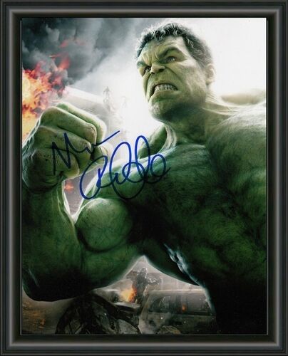 The Avengers - HULK Mark Ruffalo - SIGNED - AUTOGRAPHED Photo Poster painting POSTER  POST