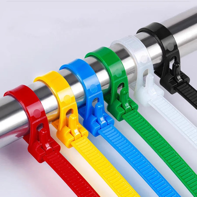 Unique Gift Buckle Self-locking Premium Nylon Cable Wire Ties