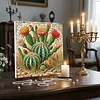 Framed Diamond Painting - Special Shaped - Cactus(25x25cm)