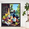 Wine - Round AB Drills Diamond Painting(45x55cm)