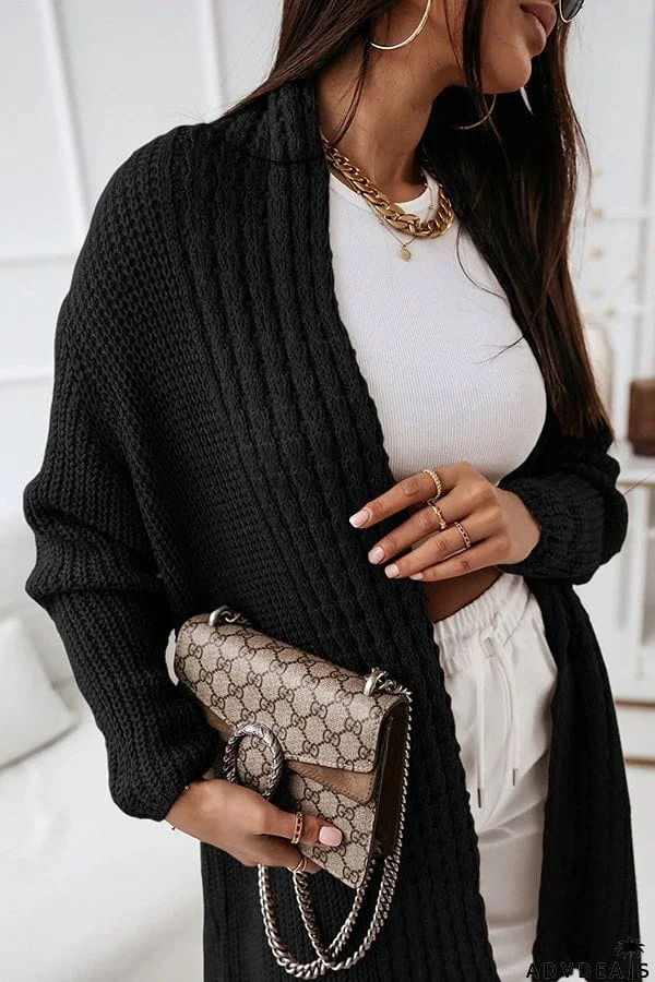 Freely Feeling Open Knit Cardigan