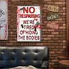 No Trespassing - Metal Tin Signs(8*12Inch/12*16Inch)