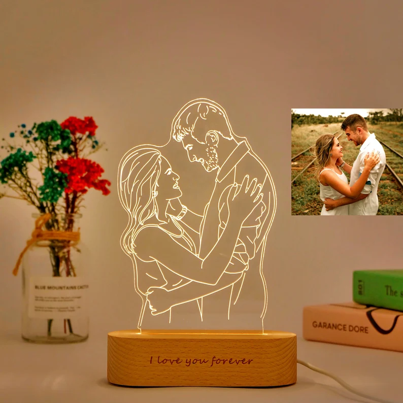 Personalized 3D Photo Lamp