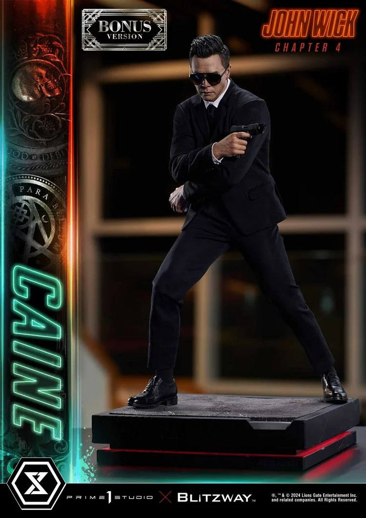 Prime 1 Studio - JOHN WICK Caine PMJWK-02DXS &  & PMJWK-02 (Licensed) Action Figure-