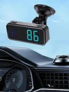 Car Head-up Display with Compass Colorful LED Display Windshield Speed Projector