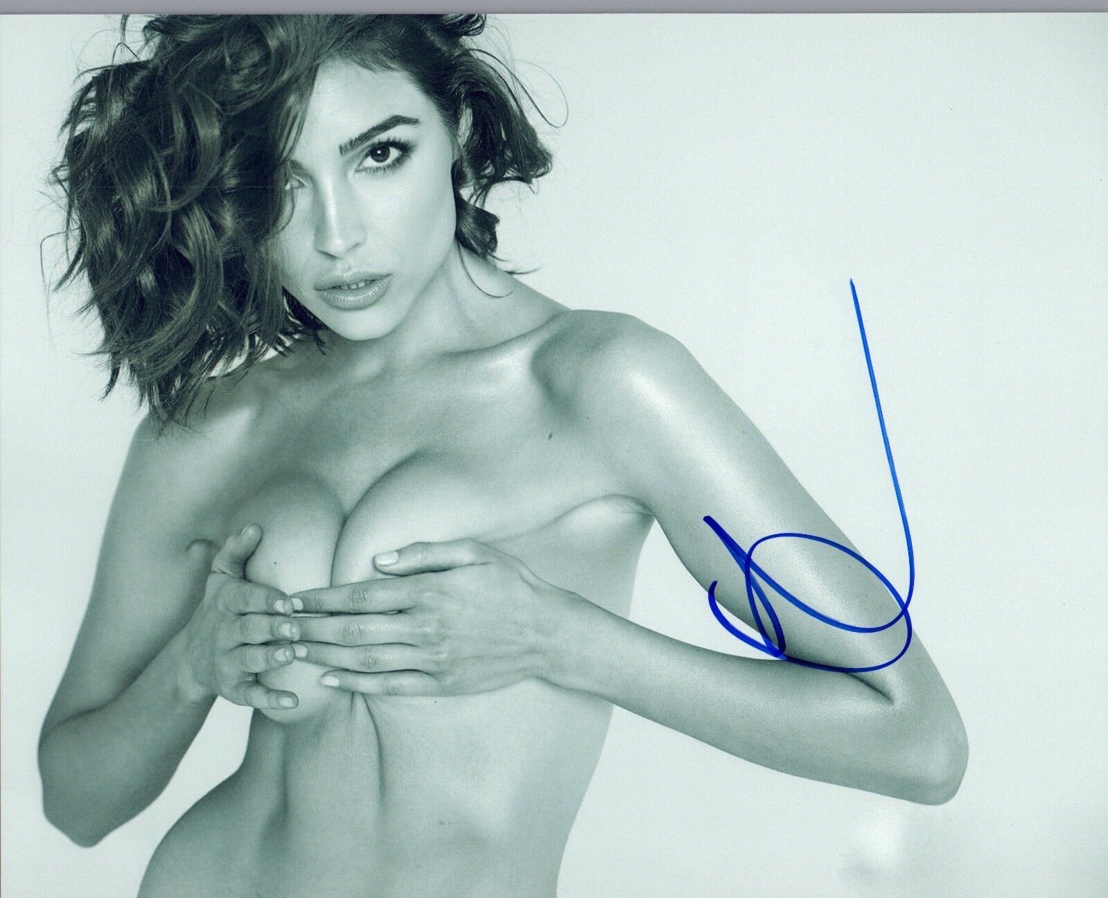 Olivia Culpo Signed Autograph 8x10 Photo Poster painting SI Swimsuit Model Nude Pose COA AB