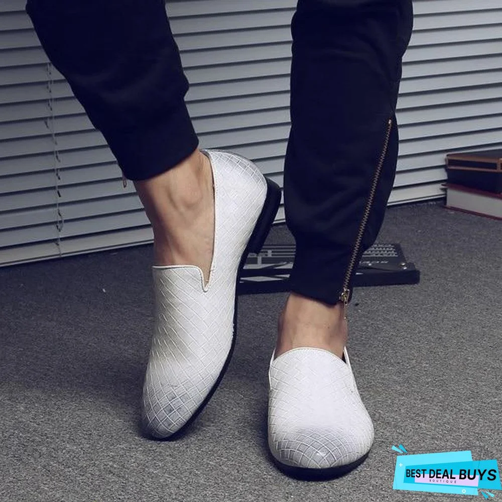 Leather Casual Driving Oxfords Shoes Men Loafers Moccasins Italian Shoes for Men Flats