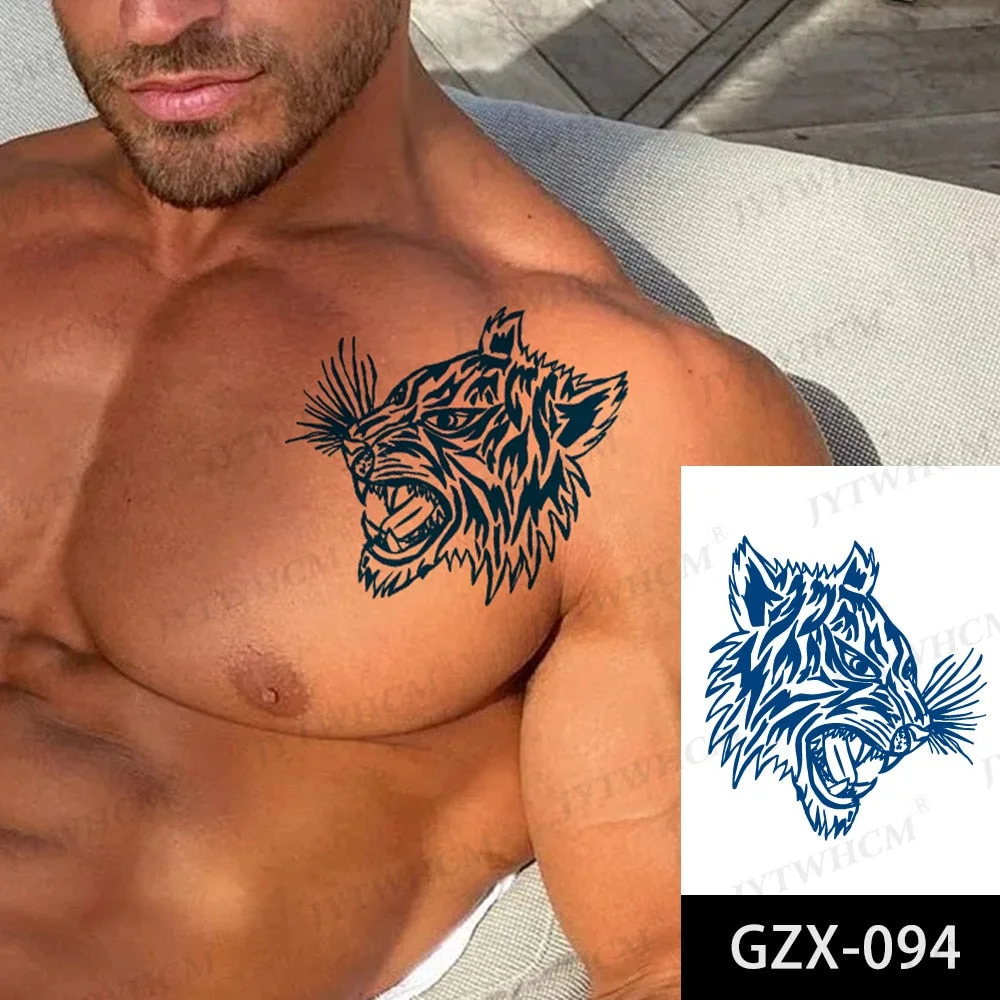 Juice 2 Weeks Lasting Tattoo Sticker Moon Forest Small Arrow Rose Waterproof Transfer Fake Tatoo Female Transfer Tatto Men Women