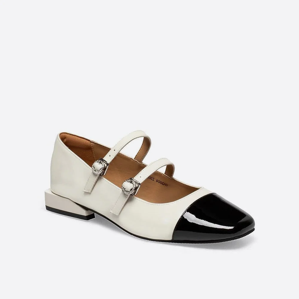 Sweet Elegant Pull up Buckle Mary Janes