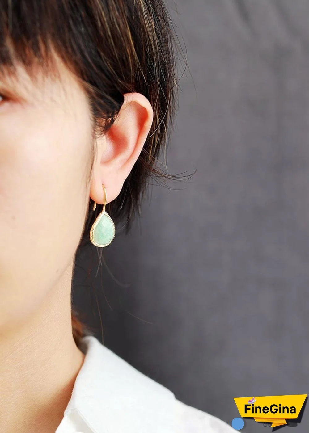 Boho Earrings, Dangle Earrings, Cute Elegant Blue Amazonite