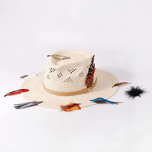 Natural Colored Feathers For Hats-2