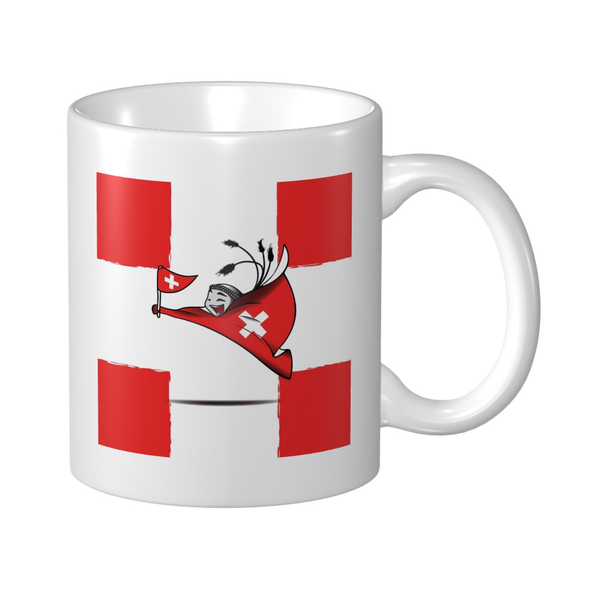 Switzerland World Cup 2022 Mascot Mug