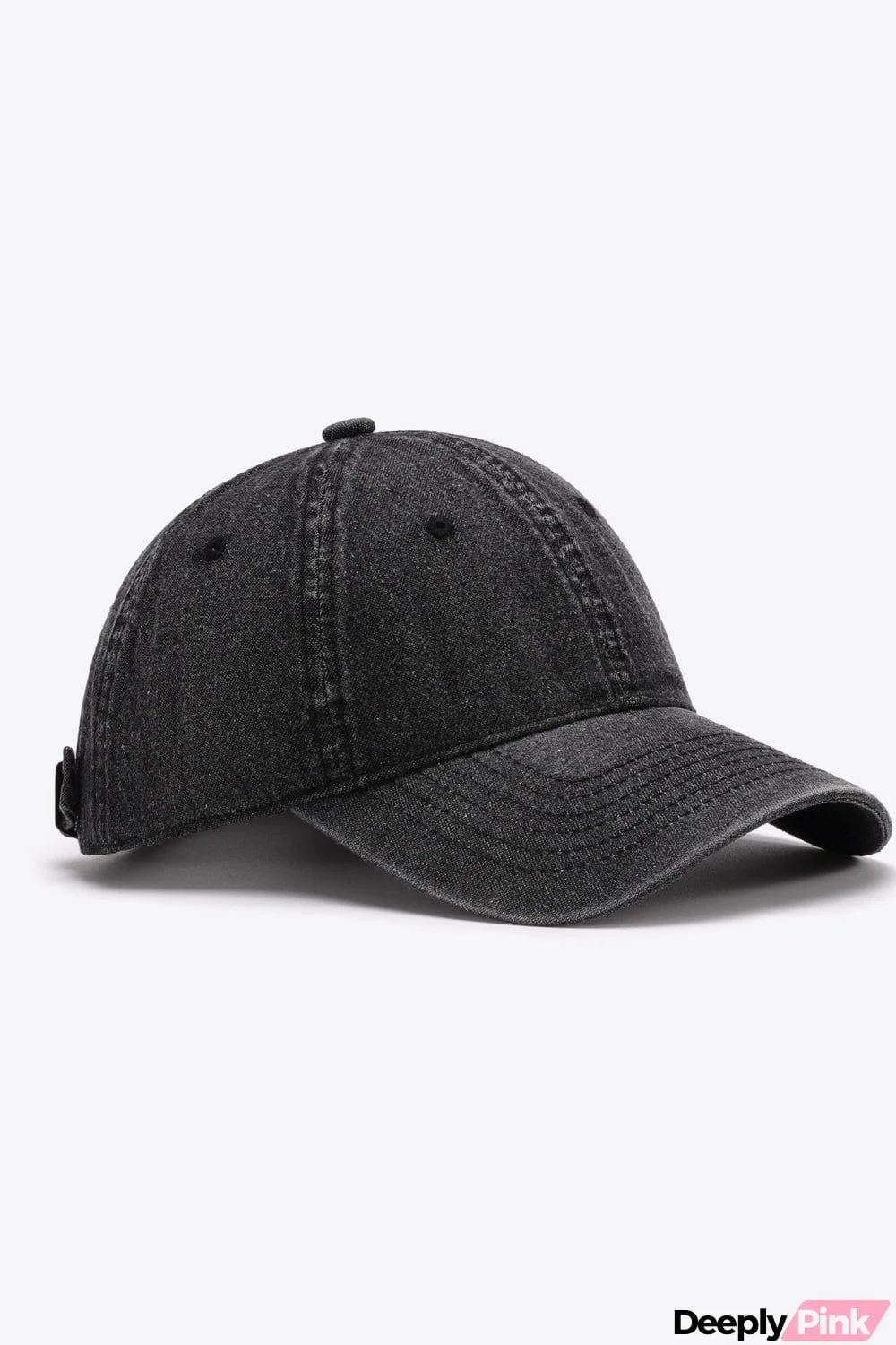 Plain Adjustable Baseball Cap