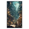 Bookshelf-11CT Stamped Cross Stitch 40*70cm/15.75*27.56in (Big Size) tapestrymarket