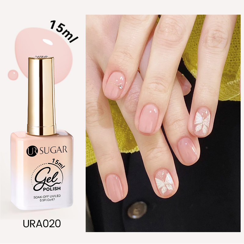 Needmkt UR SUGAR 15ml Champagne Water Light Cat Magnetic Gel Nail Polish Vernis Semi Permanent Soak Off Crystal Gel Polish For Nails