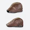 B&eacute;ret en cuir tendance pour homme