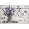 Lavender Vase and Proverb-11CT Stamped Cross Stitch 60*40cm(Big Size)