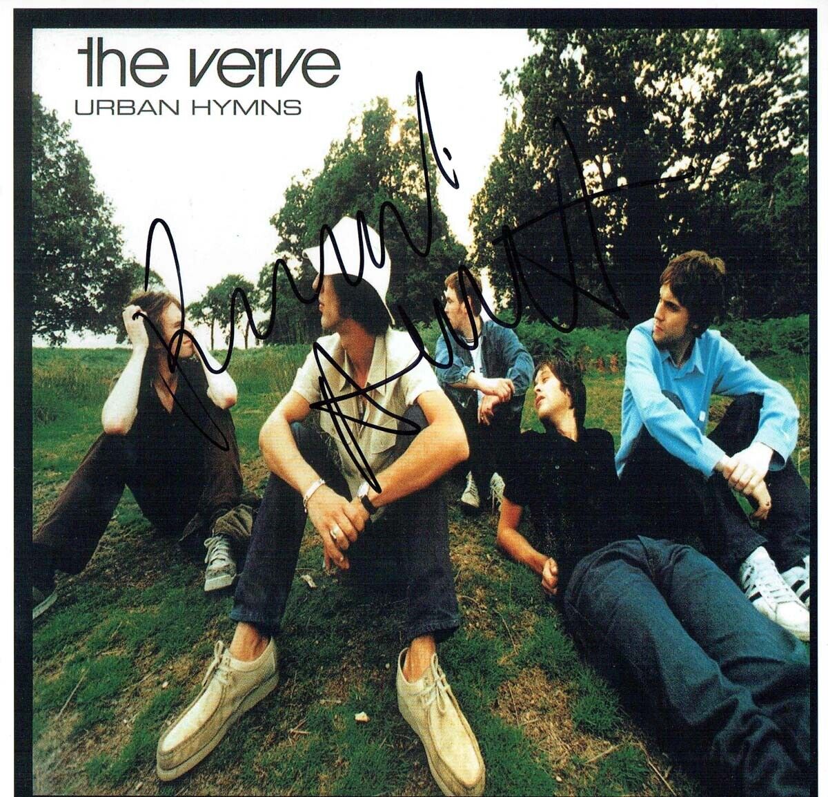 Richard ASHCROFT SIGNED 12x12 Photo Poster painting 1 AFTAL Autograph RD COA The VERVE