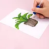 12 pi&egrave;ces de plante en pot - 1 kit de peinture en diamant carr&eacute; &agrave; perceuse DIY 5D pour adultes d&eacute;butants d&eacute;coration int&eacute;rieure peintures diamants art 5,91x7,09 in