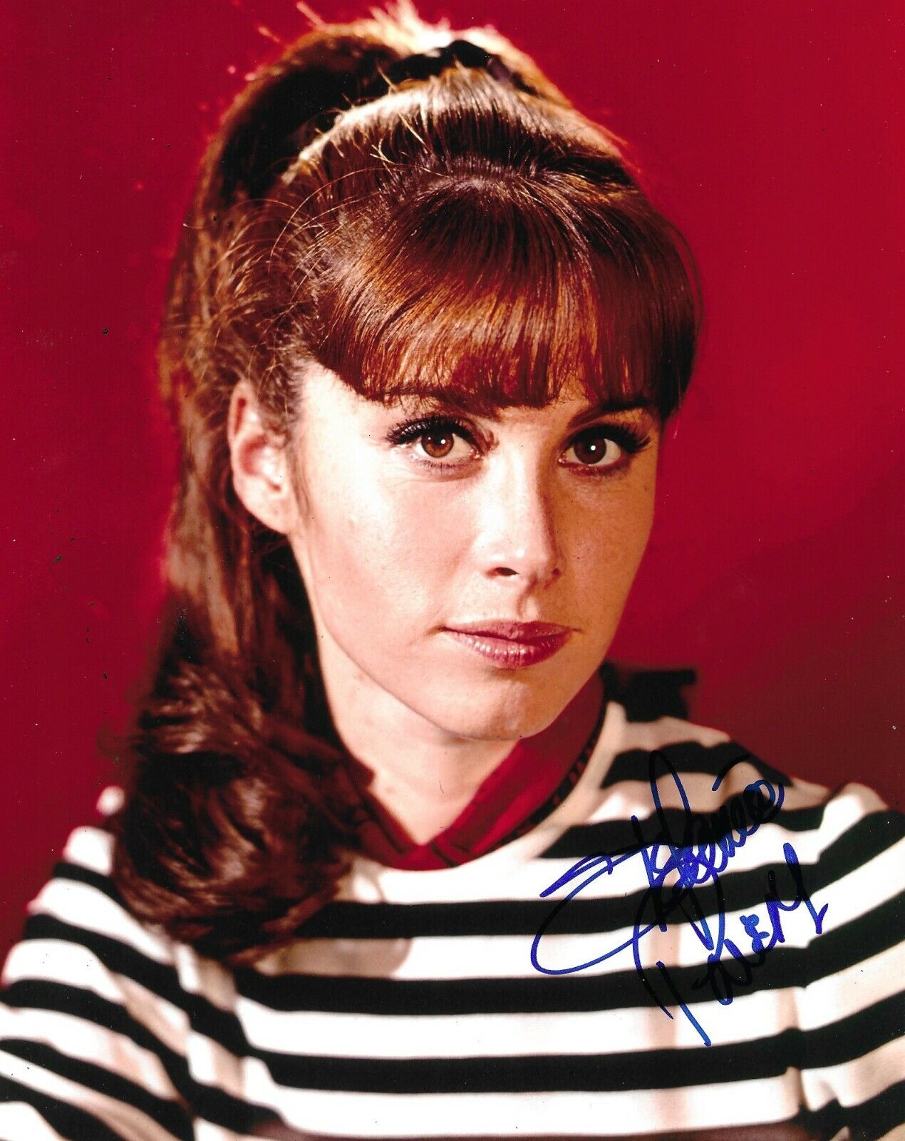 Stefanie Powers Signed 10x8 Photo Poster painting AFTAL